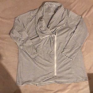 NWOT, Miss Look XXL striped comfy & soft pullover